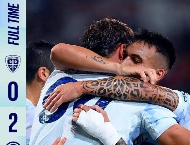 国米三连胜，劳塔罗117球独占第五，皮奥意甲处子球登场